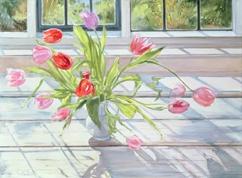 Tulips in the Evening Light, 1990
